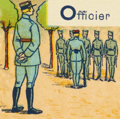 O as Officer by Unknown artist