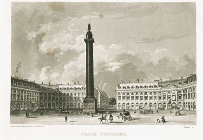 Paris. Place Vendome by Unknown artist