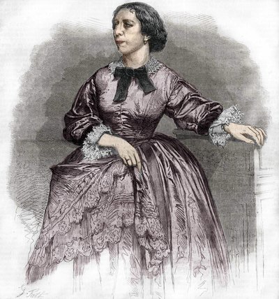 Pauline Viardot - Garcia (1821-1910), French singer. by Unknown artist