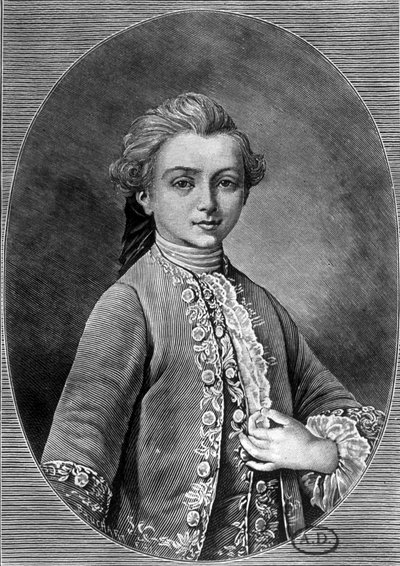 Portrait of André Chénier by Unknown artist
