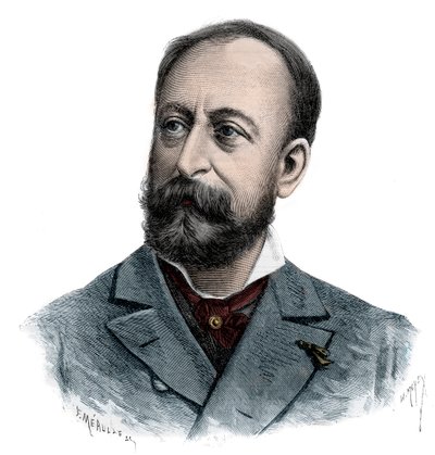 Portrait of Camille Saint-Saens by Unknown artist