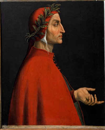 Portrait of Dante Alighieri by Unknown artist
