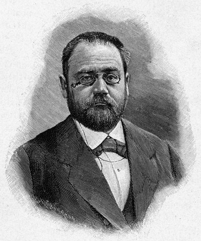 Portrait of Emile Zola by Unknown artist