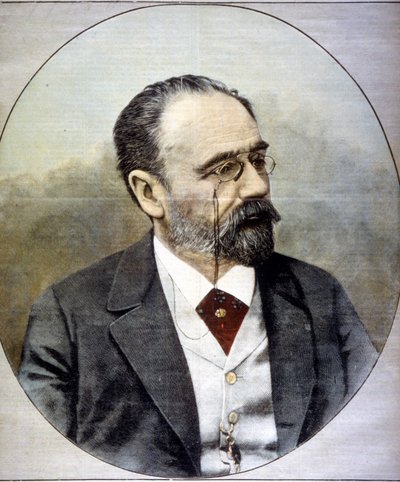 Portrait of Emile Zola by Unknown artist