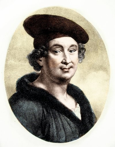 Portrait of Francois Villon (1431-63) by Unknown artist