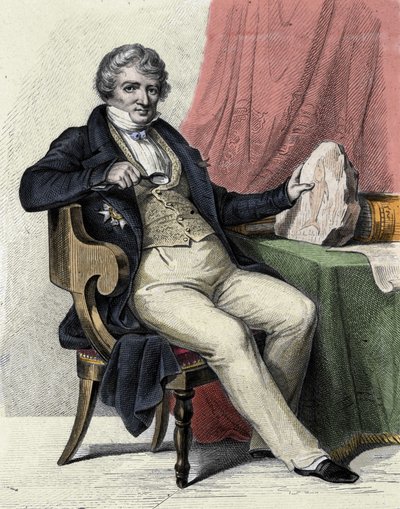 Portrait of Georges Cuvier by Unknown artist