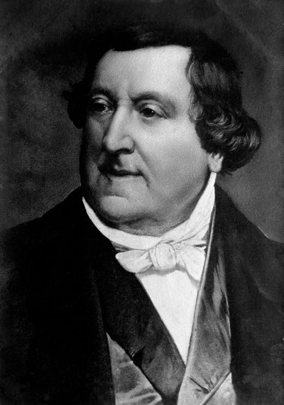 Portrait of Gioacchino Rossini by Unknown artist