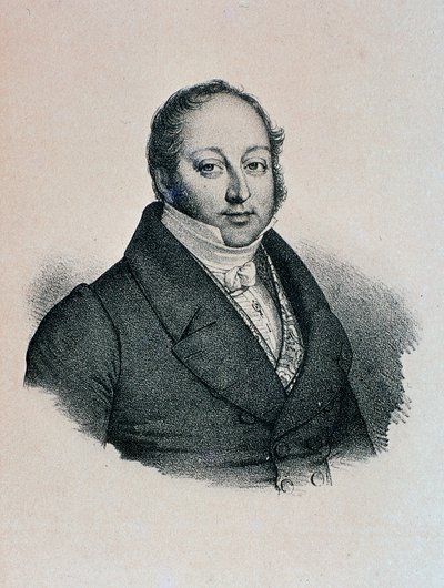 Portrait of Gioacchino Rossini by Unknown artist