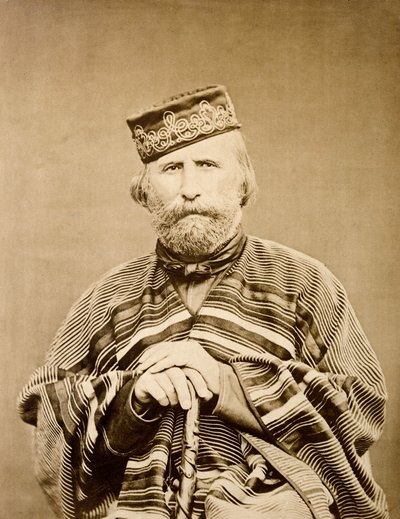 Portrait of Giuseppe Garibaldi 1865 by Unknown artist