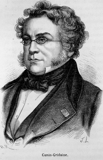 Portrait of Laurent Cunin-Gridaine by Unknown artist
