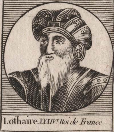 Portrait of Lothaire by Unknown artist