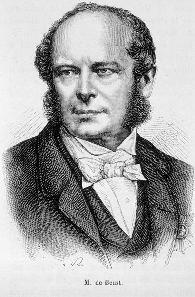 Portrait of M. de Beust by Unknown artist