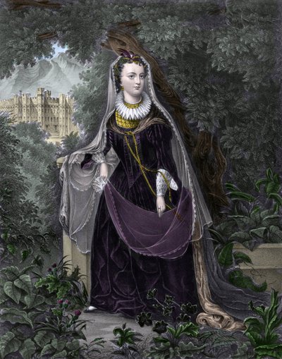 Portrait of Queen Mary I Stuart by Unknown