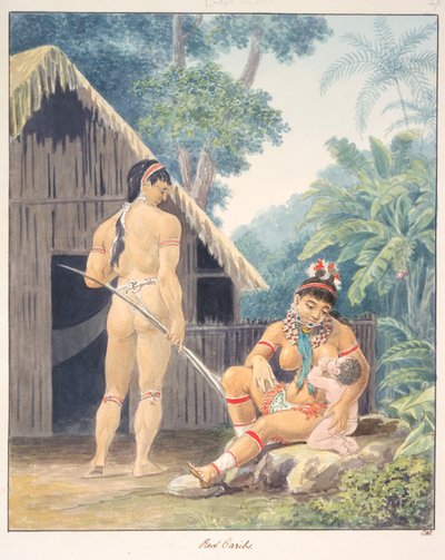 Red Caribs, c.1843-50 by Unknown artist