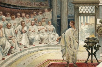 Roman Political System: The Senate by Unknown artist