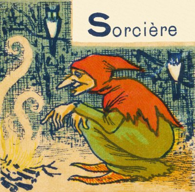 S as Witch by Unknown artist