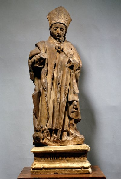 Saint Hubert in eveque by Unknown artist