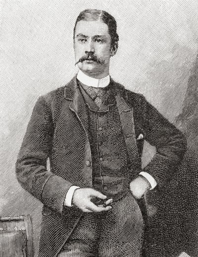 Sir Leslie Matthew Ward, Aged 31 by Unknown artist