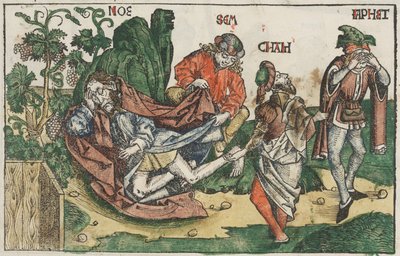 The Drunkenness of Noah by Unknown artist