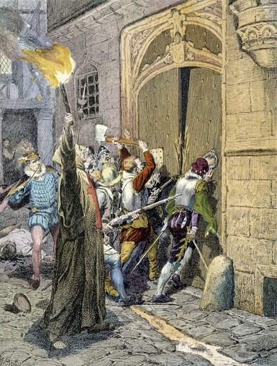 The Massacre of Saint Bartholomew (1572) by Unknown artist