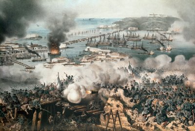 The Siege of Sevastopol by Unknown artist