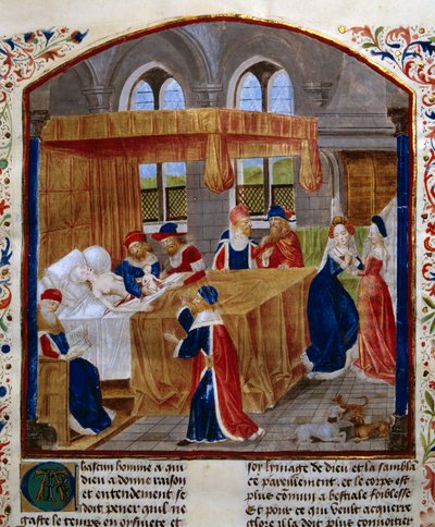 The birth of Julius Caesar by Unknown artist