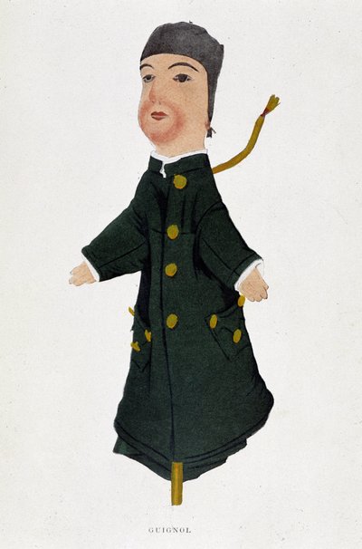 The puppet Guignol by Unknown artist