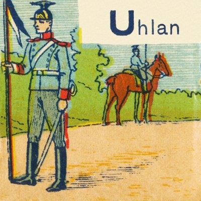 U as Uhlan by Unknown artist
