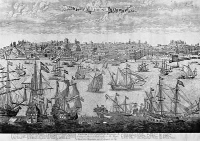 View of Lisbon by Unknown artist