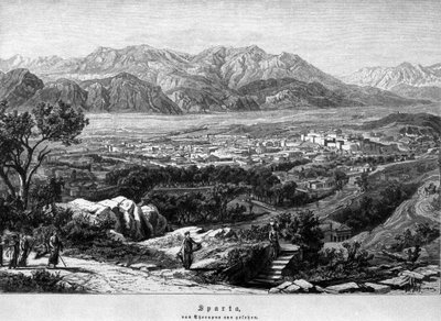 View of Sparta by Unknown artist