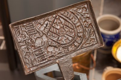 Waffle iron, last quarter of 19th century by Unknown artist