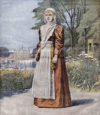 Wilhelmine (1880-1962), Queen of the Netherlands (Holland) by Unknown artist