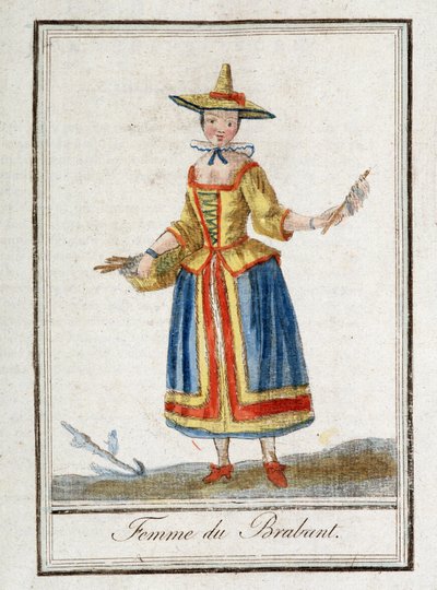 Woman of Brabant (Belgium) by Unknown artist