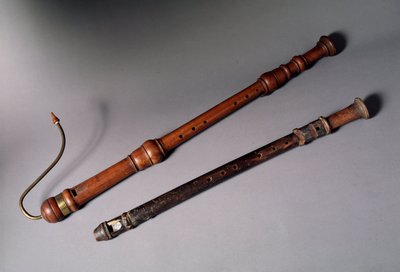 Woodwind musical instrument: recorder by Unknown artist