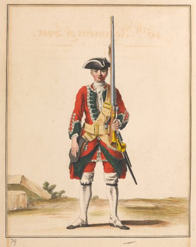 45th Regiment of Foot by Unknown artist