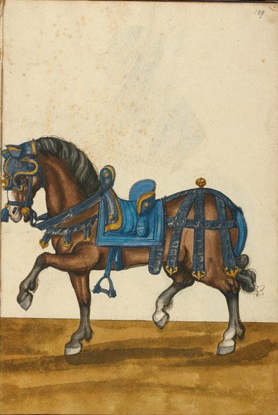 A Horse in Armor by Unknown artist