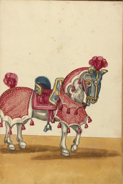 A Horse in Armor by Unknown artist