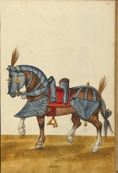 A Horse in Armor by Unknown artist