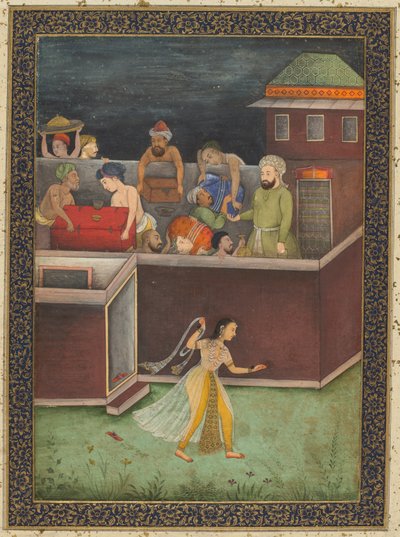 A House Burgled at Night by Unknown artist