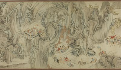 A Hunt in the Mountains of Heaven by Unknown artist
