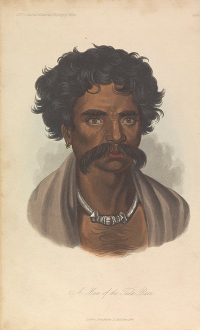 A Man of the Tuda Race by Unknown artist