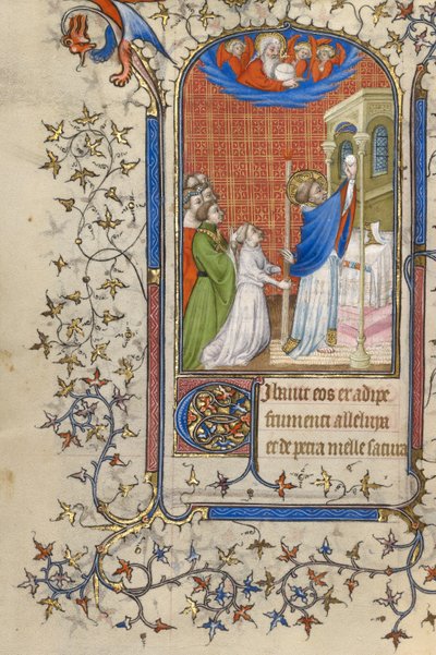 A Priest Celebrating Mass among Worshippers by Unknown artist