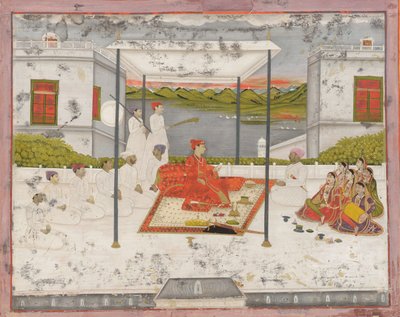A Prince Holding an Audience by Unknown artist