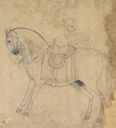 A Saddled Horse by Unknown artist