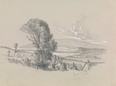 A View of Yaverland, Isle of Wight by Unknown artist