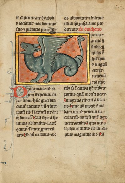 A Winged Dragon by Unknown artist