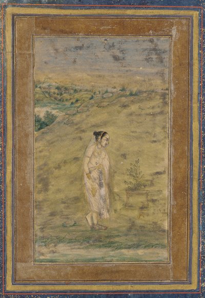 A Girl by the Waterside by Unknown artist