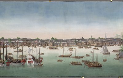 A View of Canton by Unknown artist