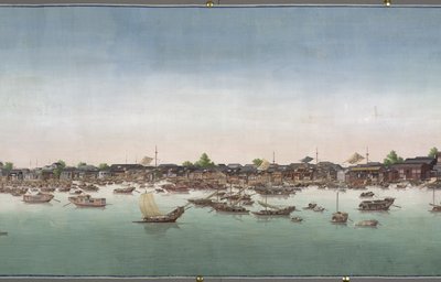 A View of Canton by Unknown artist