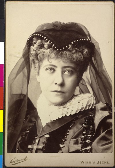 Adele Sandrock as Maria Stuart by Unknown artist